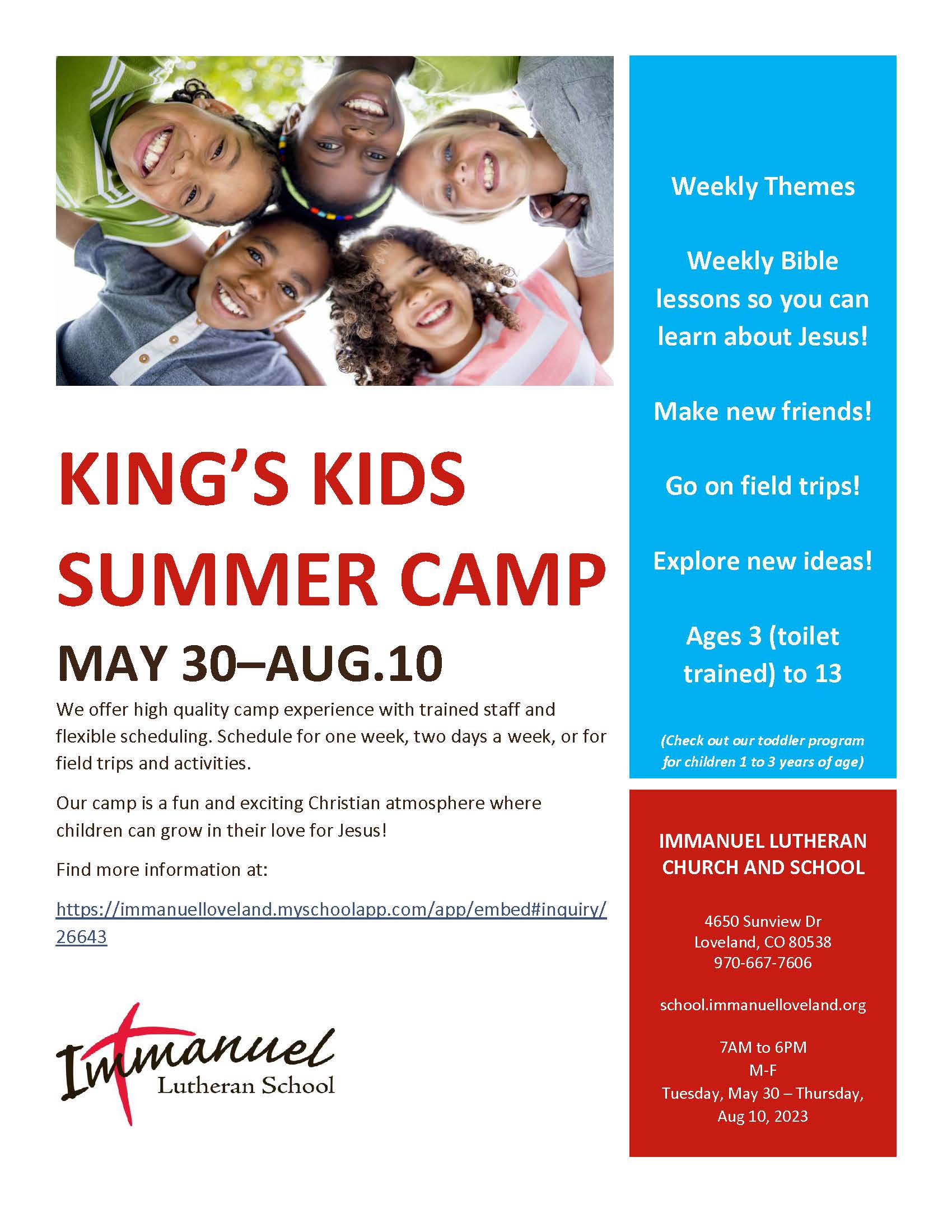 King's Kids Summer Camp